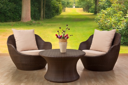 Cleaning and caring of outdoor furniture